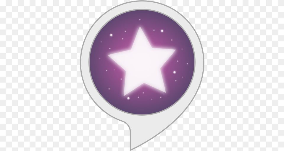 Amazoncom Starlight Adventure Alexa Skills White Star Yellow Circle, Star Symbol, Symbol, Disk Free Transparent Png