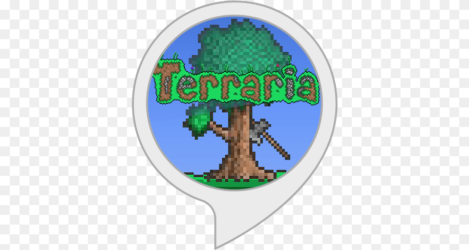 Amazoncom Terraria Tool Alexa Skills Terraria Game, Person, Sticker, Disk Png Image
