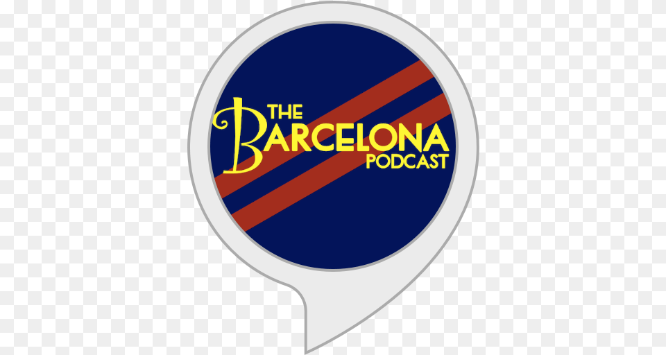 Amazoncom The Barcelona Podcast Alexa Skills Circle, Badge, Logo, Symbol, Sticker Free Png Download