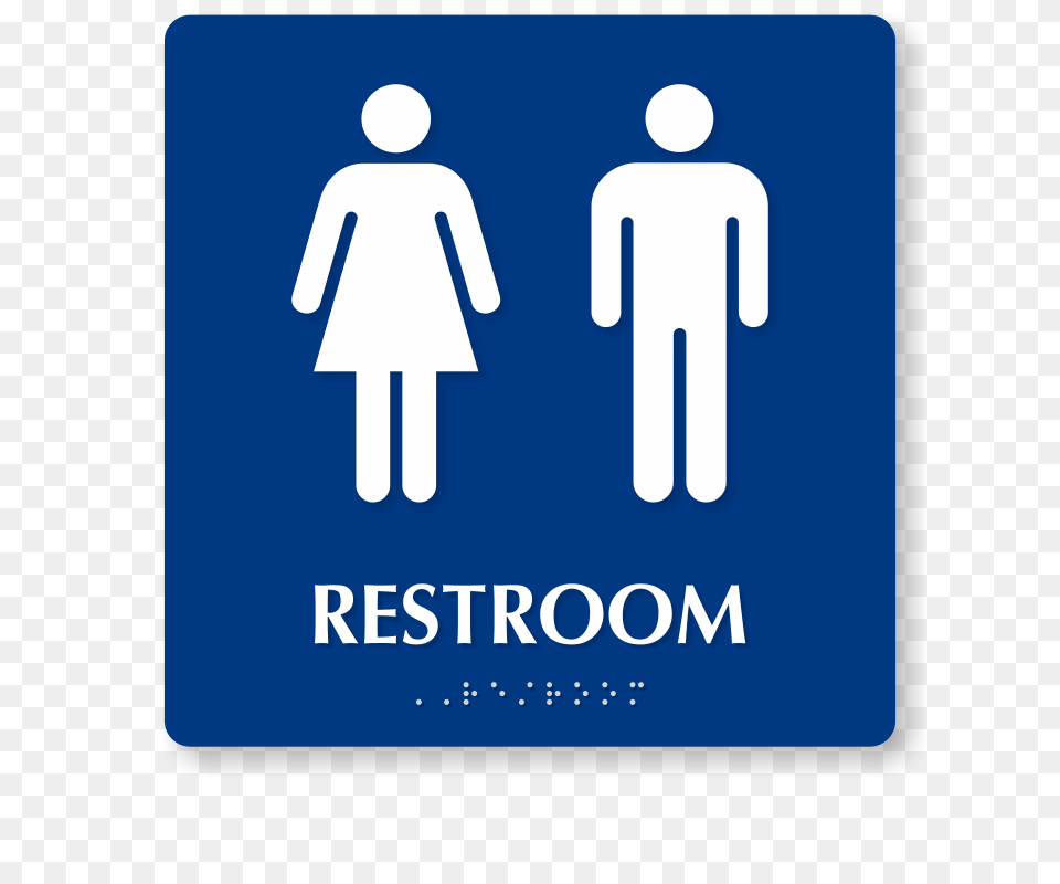 Amazoncom Unisex Men Women Bathroom Sign Sticker Decal X, Symbol, Road Sign Free Png