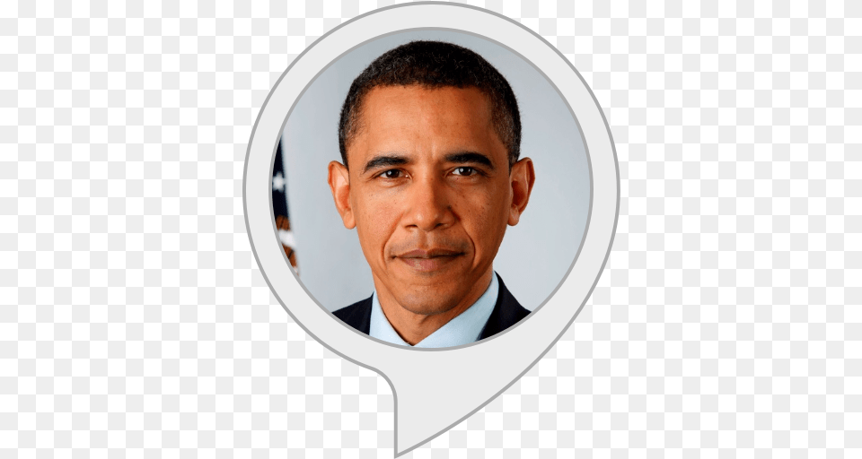 Amazoncom Virtual Obama Alexa Skills Famous People In Politics, Male, Adult, Face, Portrait Free Png Download