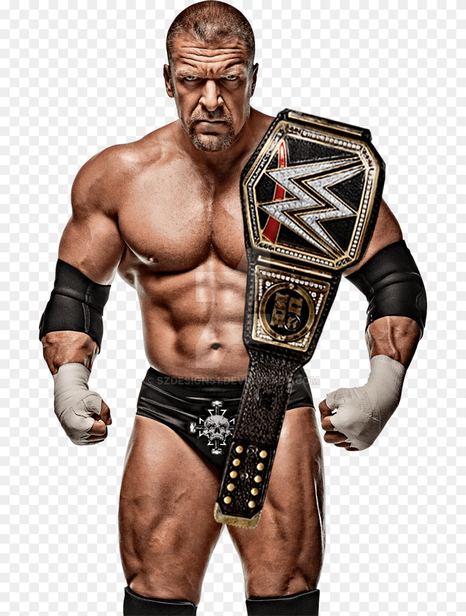 Amazoncom Wwe Insurrextion 2003 Triple H Ric Flair Triple H Transparent, Accessories, Belt, Man, Male Png