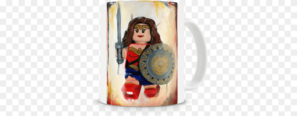 Amazonian Wonder Woman Mug Wonder Woman Mug, Adult, Female, Person Free Png