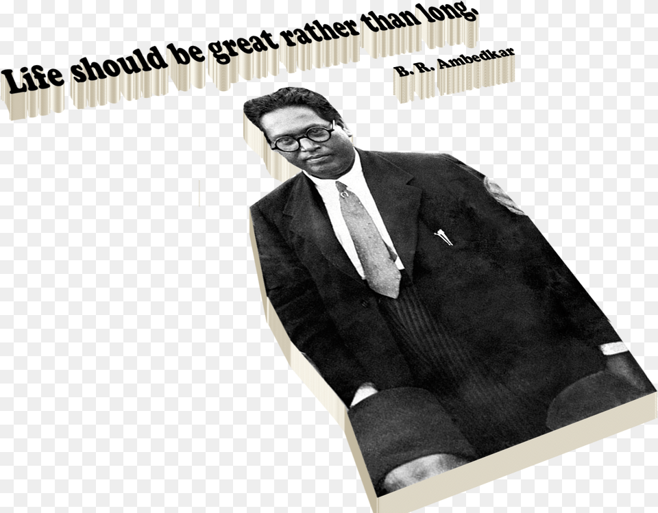 Ambedkar Quotes Tuxedo, Male, Poster, Portrait, Photography Png