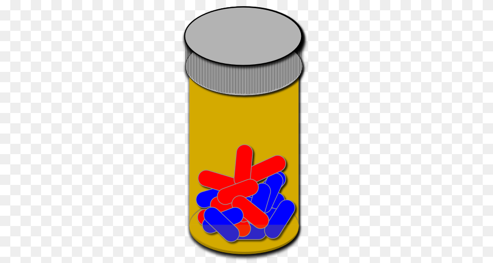 Amber Prescription Bottle Clipart Image, Jar Free Png Download