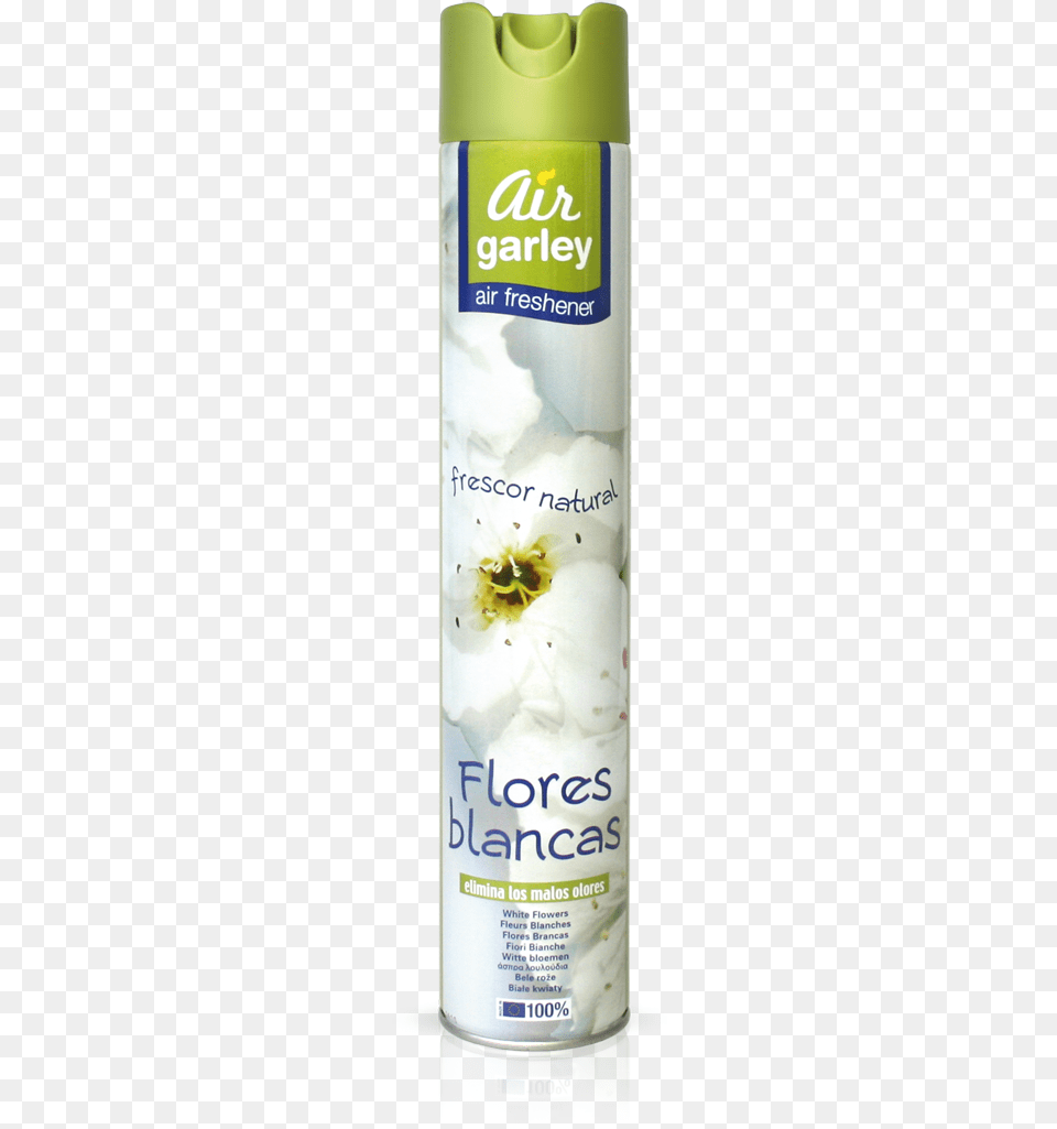 Ambientador Spray Flores Blancas Air Freshener, Bottle, Cosmetics, Can, Tin Free Transparent Png