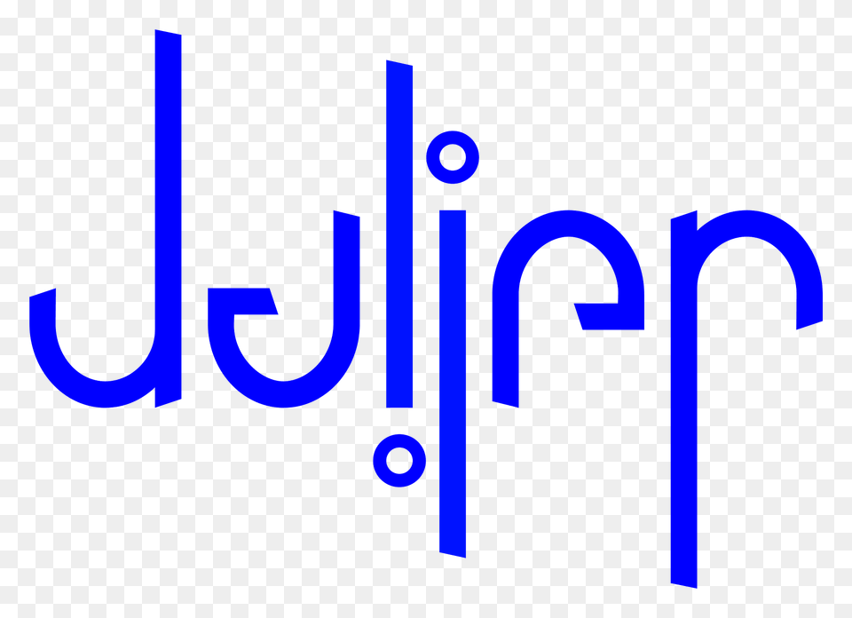 Ambigramme Julien Clipart, Text Png