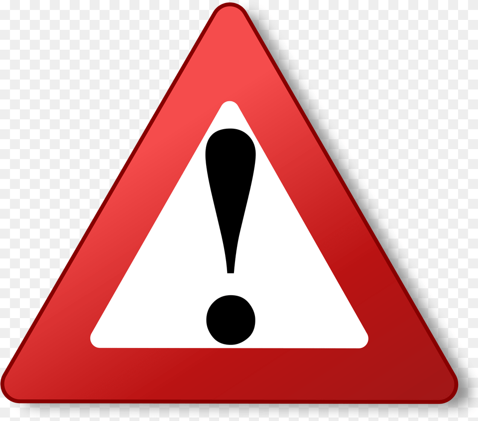 Ambox Warning Red Warning Sign, Symbol, Triangle, Road Sign Free Transparent Png