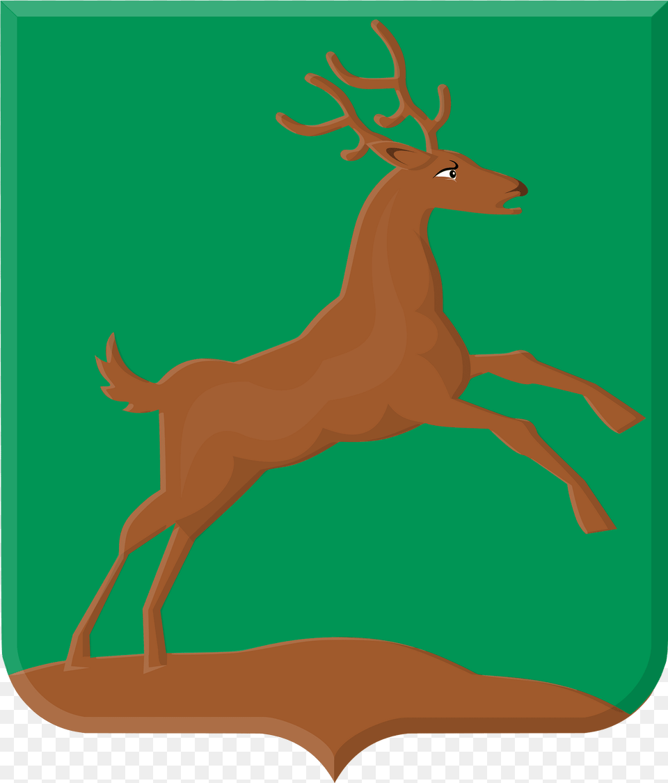 Ambt Putten Wapen Voor 1816 Clipart, Animal, Deer, Elk, Mammal Png