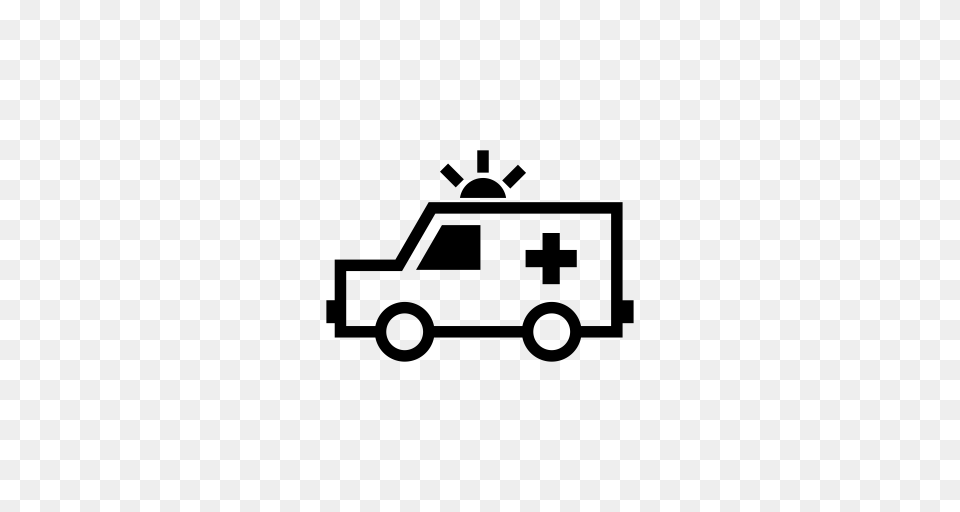 Ambulance Ambulance Ambulance Cadillac Icon With And Vector, Gray Png