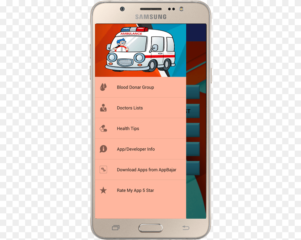 Ambulance App, Electronics, Mobile Phone, Phone, Car Free Png