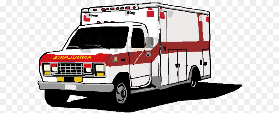 Ambulance Clip Art Ambulance Clipart Background, Transportation, Van, Vehicle, Moving Van Free Transparent Png