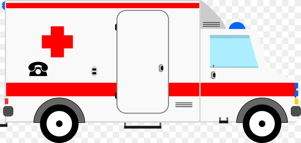 Ambulance Clipart, Transportation, Van, Vehicle, Moving Van Png Image