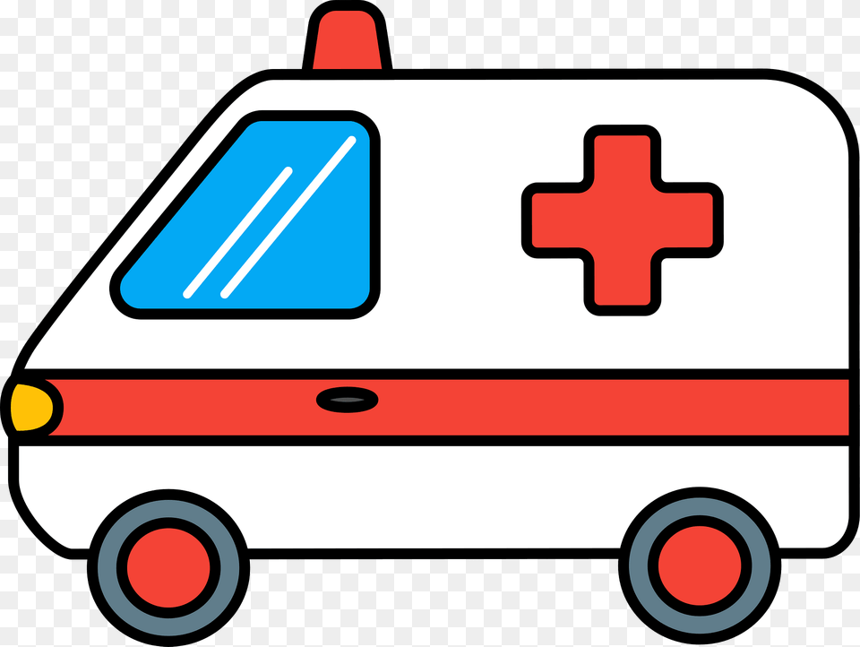 Ambulance Clipart, Van, Transportation, Vehicle, Lawn Mower Png