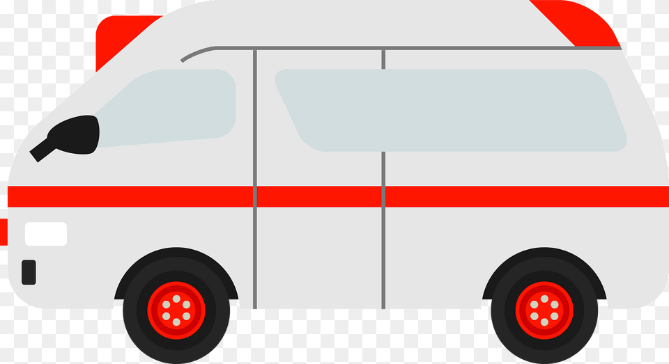 Ambulance Clipart, Transportation, Van, Vehicle, Moving Van Free Transparent Png