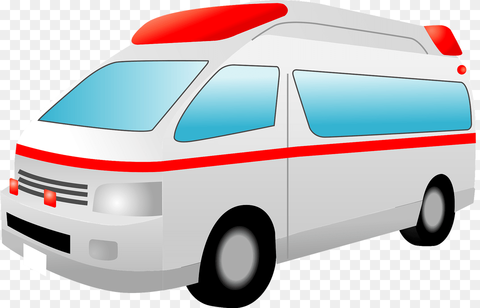 Ambulance Clipart, Transportation, Van, Vehicle, Moving Van Png