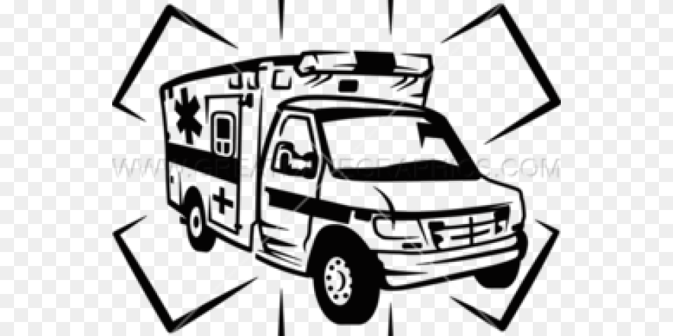 Ambulance Clipart Line Drawing, Lighting, Appliance, Ceiling Fan, Device Free Png