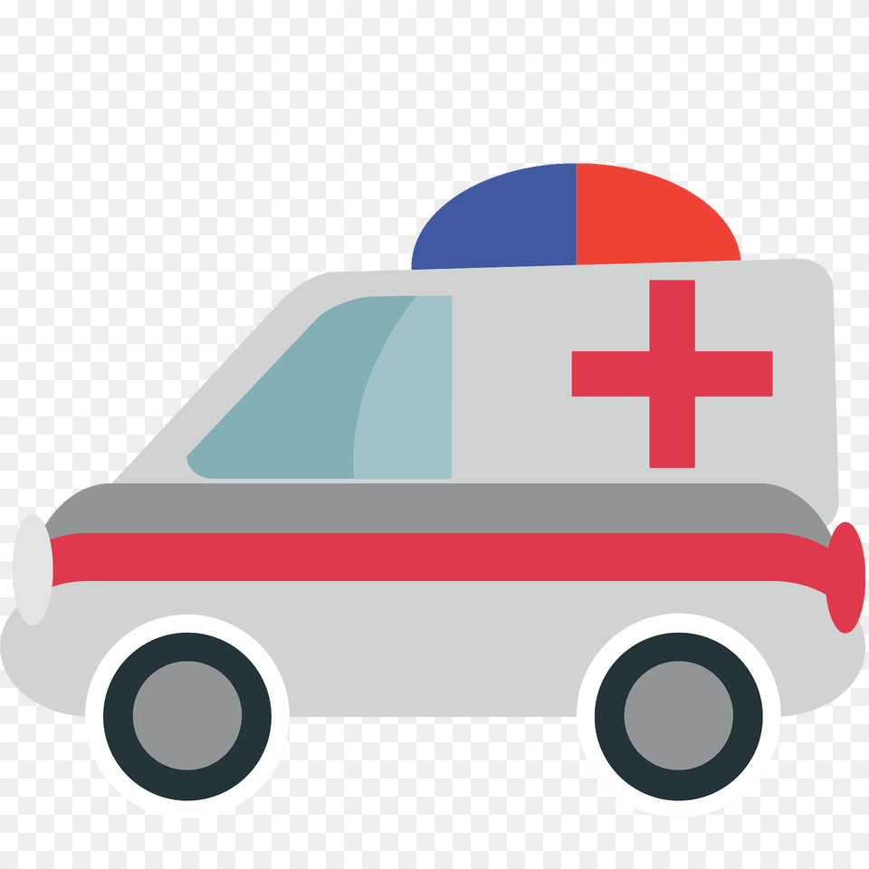 Ambulance Emoji Clipart, Transportation, Van, Vehicle, First Aid Png