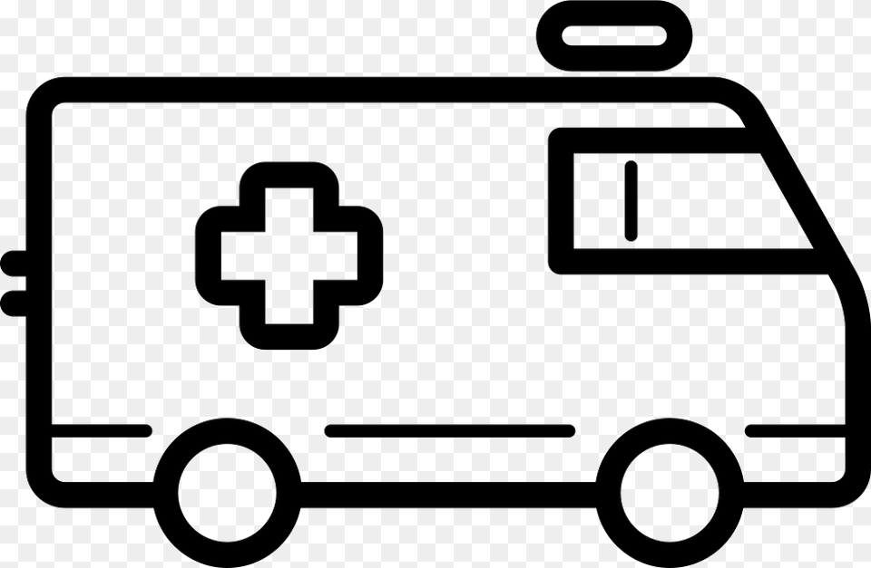 Ambulance Facing Right Ambulance, Vehicle, Van, Transportation, Lawn Mower Png Image