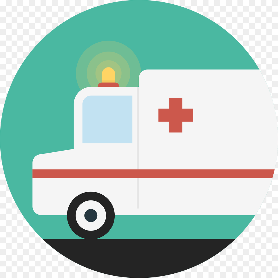 Ambulance Icon Download Ambulance Icon, Transportation, Van, Vehicle, First Aid Png Image