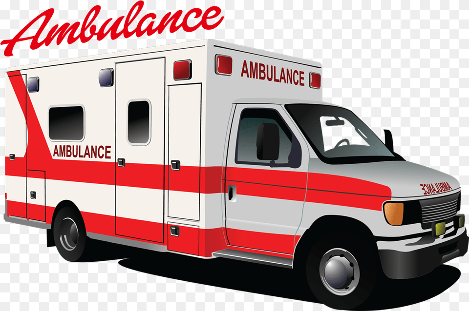 Ambulance Image Ambulance Clipart Transparent Background, Transportation, Van, Vehicle, Machine Png