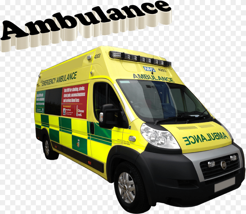 Ambulance Names Ambulance Transparent Background, Transportation, Van, Vehicle Free Png
