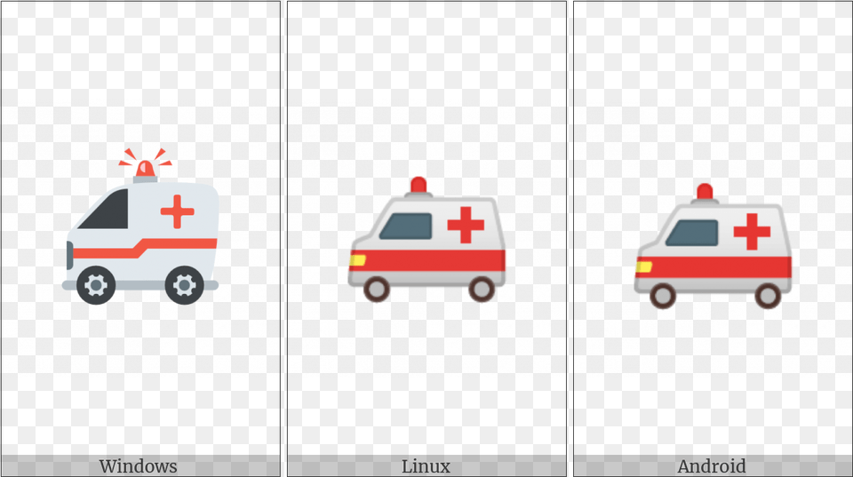 Ambulance On Various Operating Systems Ambulance, Transportation, Van, Vehicle, First Aid Free Png