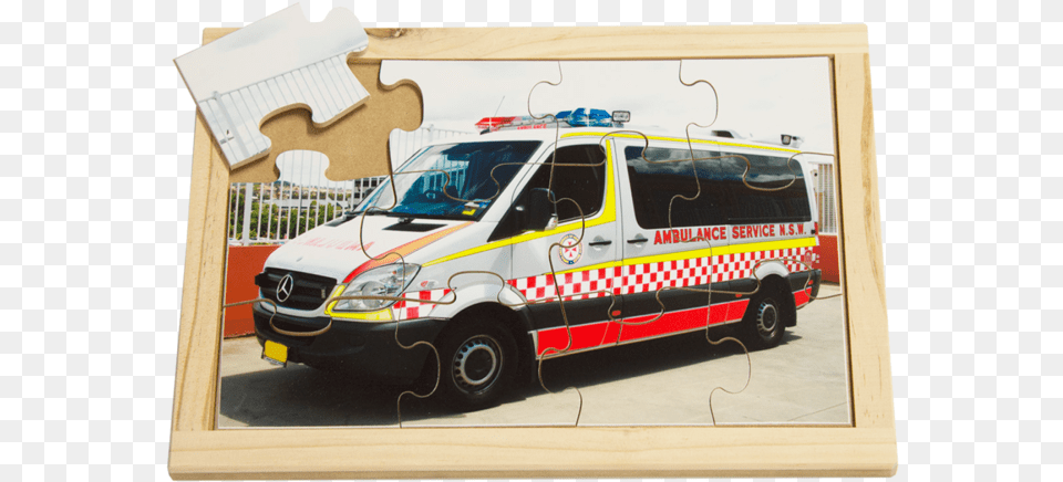 Ambulance Puzzle Ambulance, Transportation, Van, Vehicle, Car Free Png