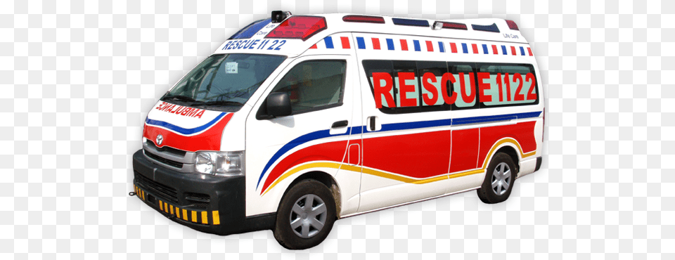 Ambulance Rescue 1122, Transportation, Van, Vehicle, Moving Van Free Png