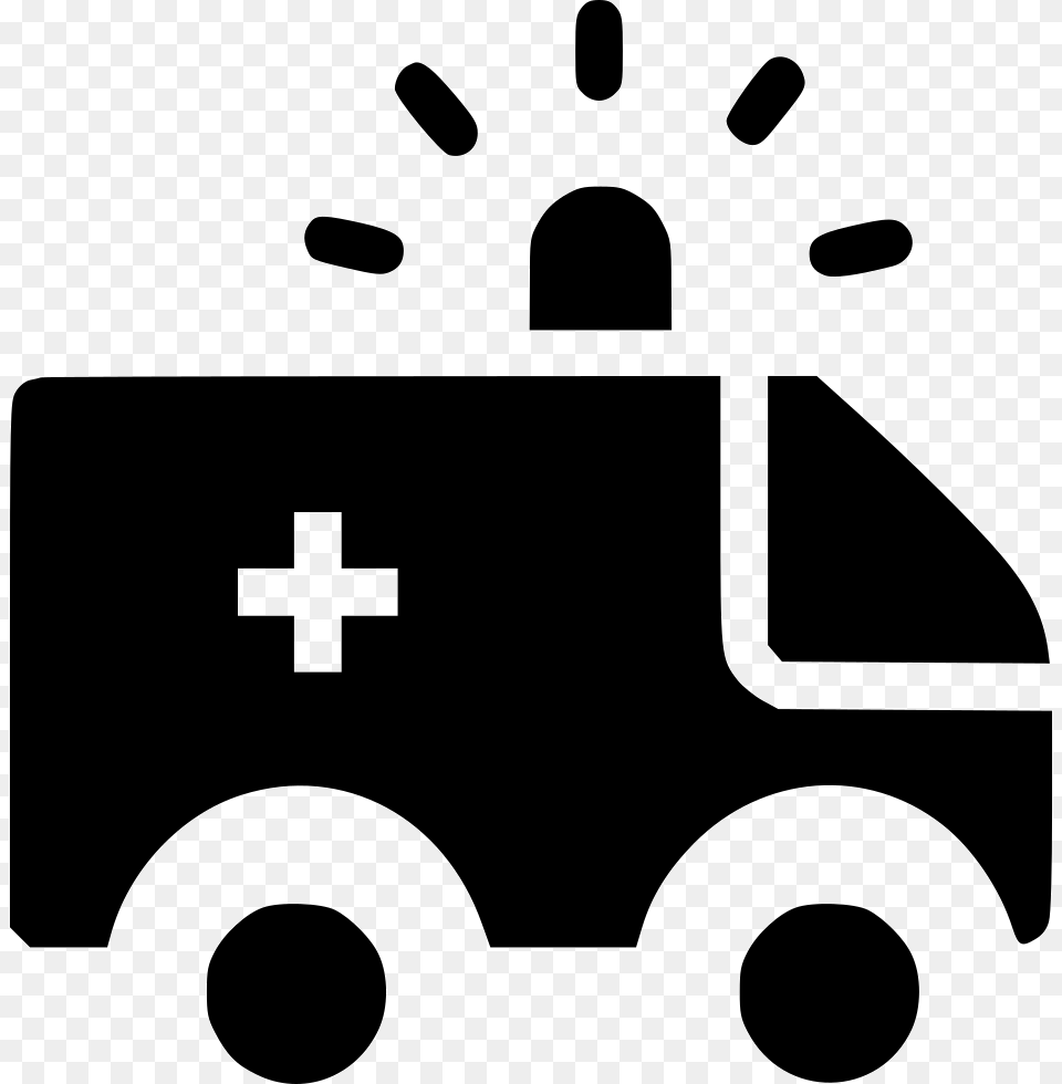 Ambulance Transportation Van Healthcare Emergency Medical Clip Art Emergency Medicine Symbol, Vehicle, First Aid, Stencil, Ice Hockey Puck Png Image
