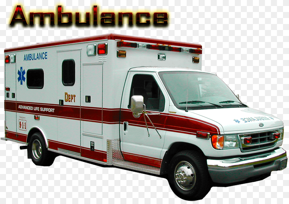 Ambulance Van, Transportation, Vehicle, Machine, Wheel Png