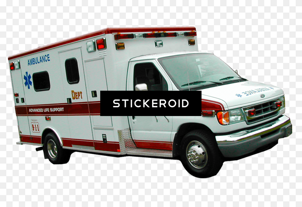 Ambulance Van Transportation Download Ambulance Van, Vehicle, Car, Machine, Wheel Png