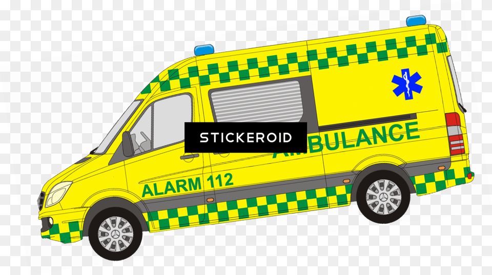 Ambulance Van Transportation Yellow Ambulance Car, Vehicle, Moving Van Free Transparent Png