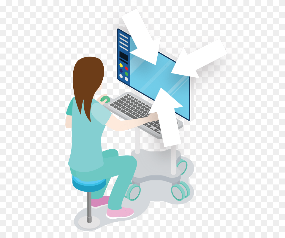 Ambulatory Emr System Optimize Clinician Workflows Picis, Computer, Electronics, Pc, Laptop Png