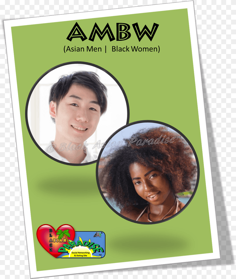 Ambw Dating Asian Men Who Like Black Women Black Woman, Advertisement, Poster, Adult, Portrait Free Png Download