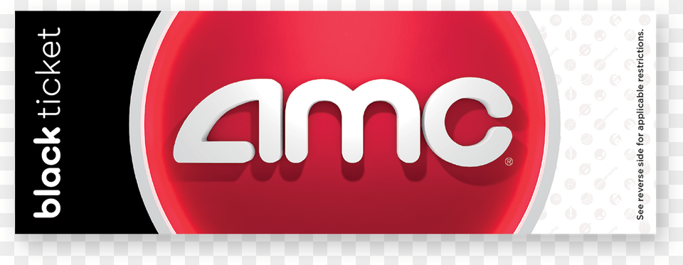 Amc Black Movie Tickets, Logo, Beverage, Coke, Soda Free Png Download