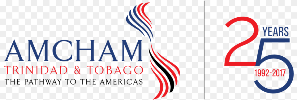 Amcham 25 Amcham Trinidad And Tobago, Logo, Text, Art, Graphics Free Transparent Png