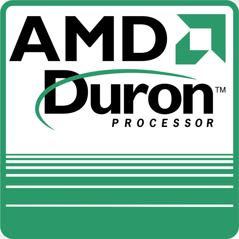 Amd Duron Processor Logo Duron Free Png Download