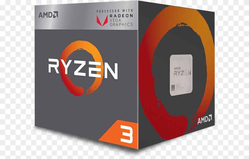 Amd Ryzen3 Vega Pib Amd Ryzen 3 1200 4 Core 31 Ghz 34 Ghz Turbo Socket, Box, Hardware, Electronics, Computer Hardware Free Png Download