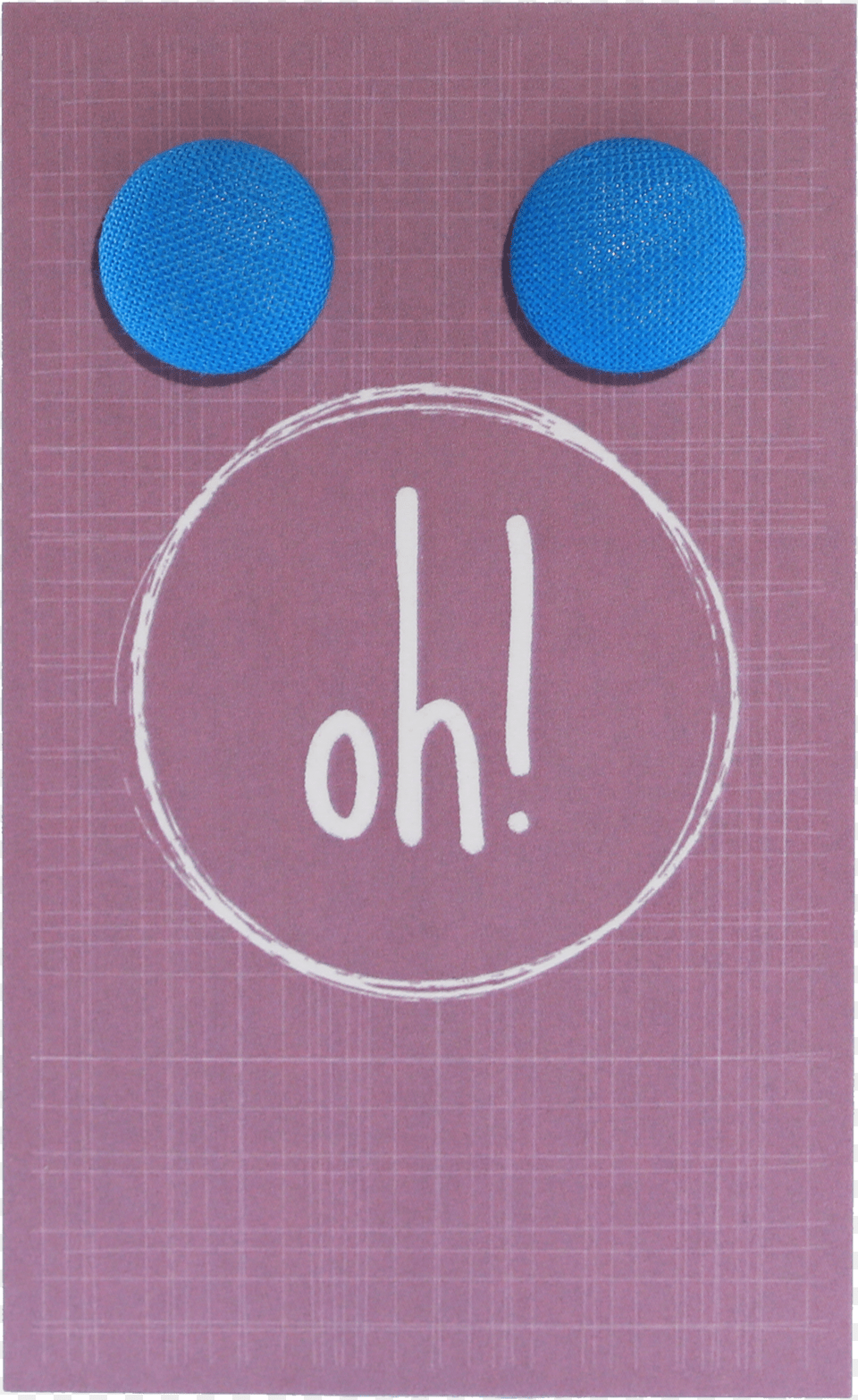 Amelia Blue Button Earrings Circle, Home Decor, Ping Pong, Ping Pong Paddle, Racket Png Image