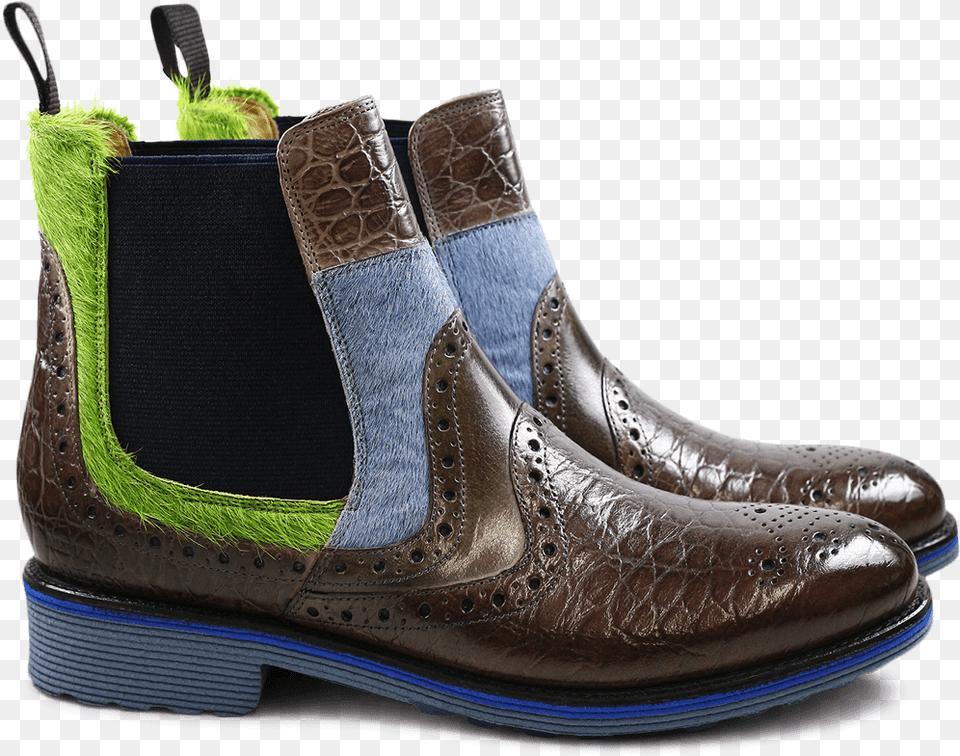 Amelie 31 Croco Classic Hair Chelsea Boot, Clothing, Footwear, Shoe, Plant Free Transparent Png