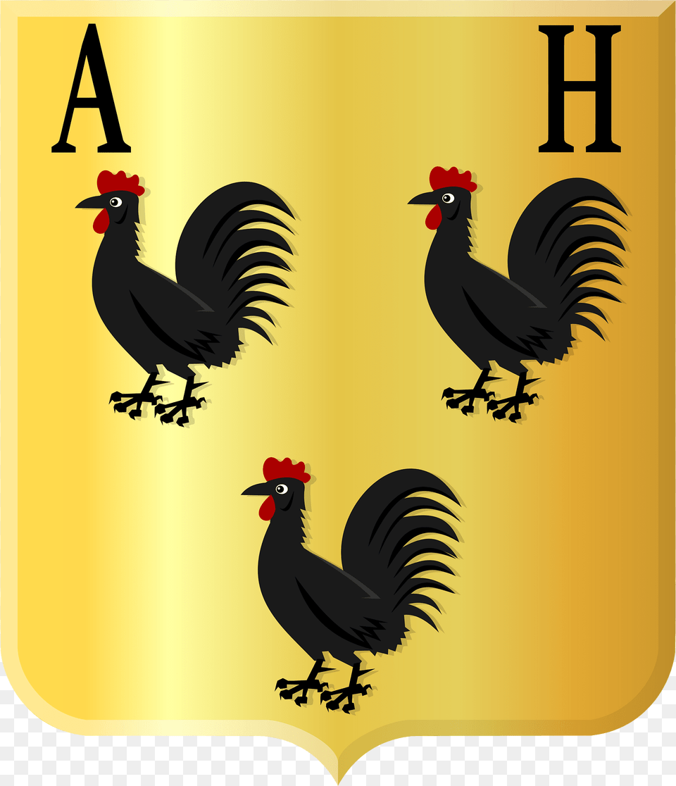 Amelisweerd Wapen Clipart, Animal, Bird, Chicken, Fowl Png Image