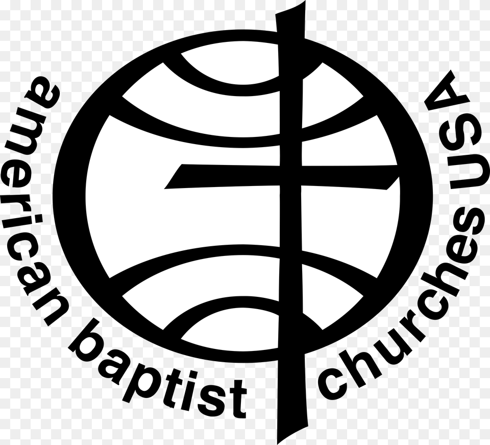 Amer Baptist Church Logo American Baptist Churches Nys, Stencil, Cross, Symbol, Emblem Png Image