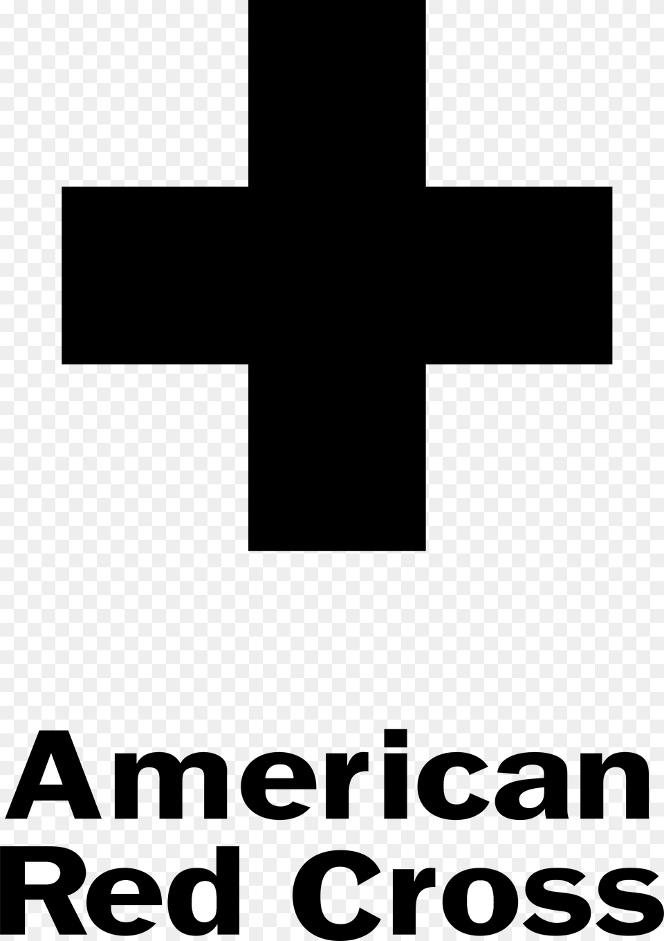 Amer Red Cross Logo Black And White Symbol For Red Cross, Lighting Free Png