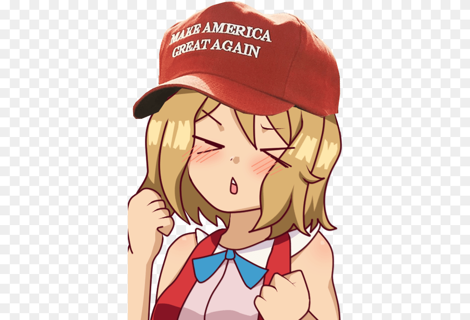 America Again Greatag Serena United States Of America Cartoon, Publication, Hat, Comics, Clothing Free Transparent Png