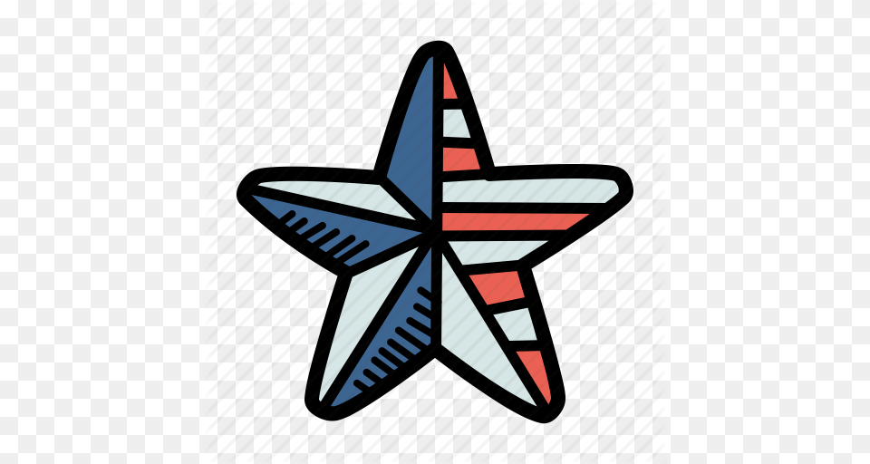 America American Flag Fourth Of July Independence Day July, Star Symbol, Symbol Png Image