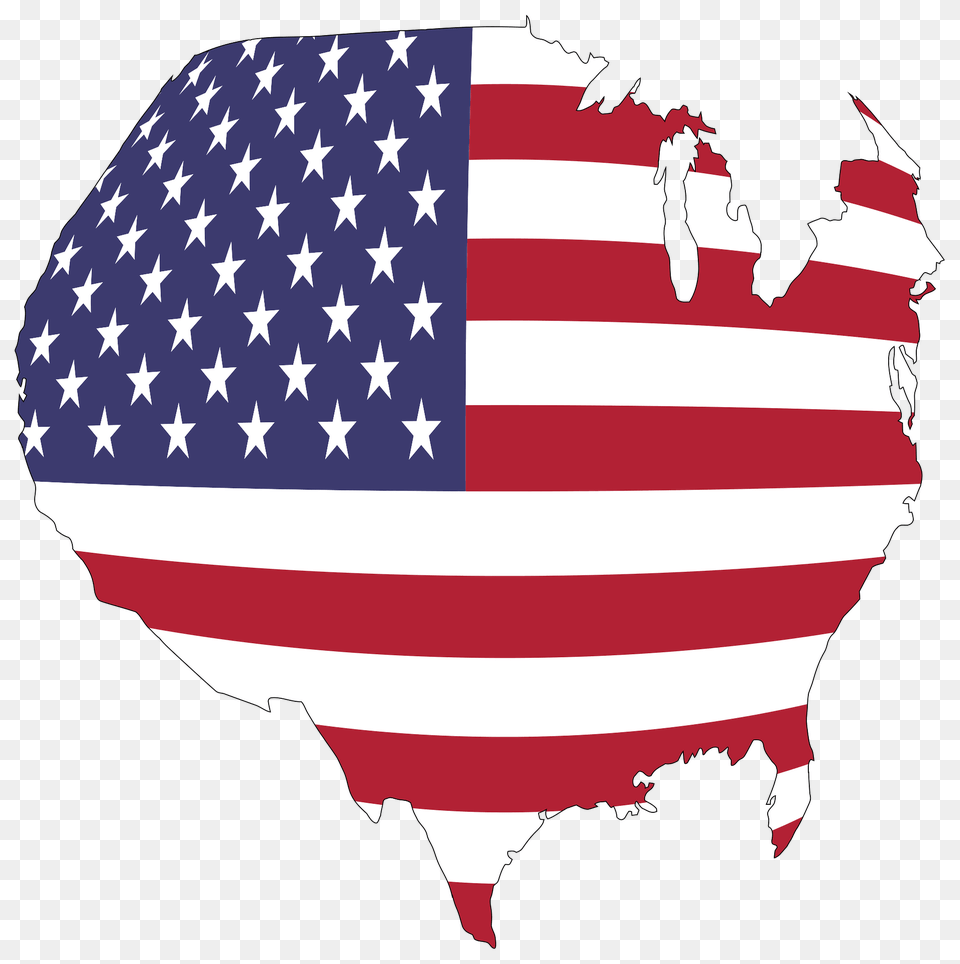 America Flag Map Globe Clipart, American Flag, Aircraft, Transportation, Vehicle Free Png Download