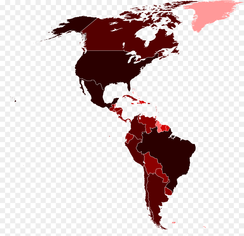 America Map By Confirmed Cases Argentina Monthly Median Salary, Chart, Plot, Atlas, Diagram Png