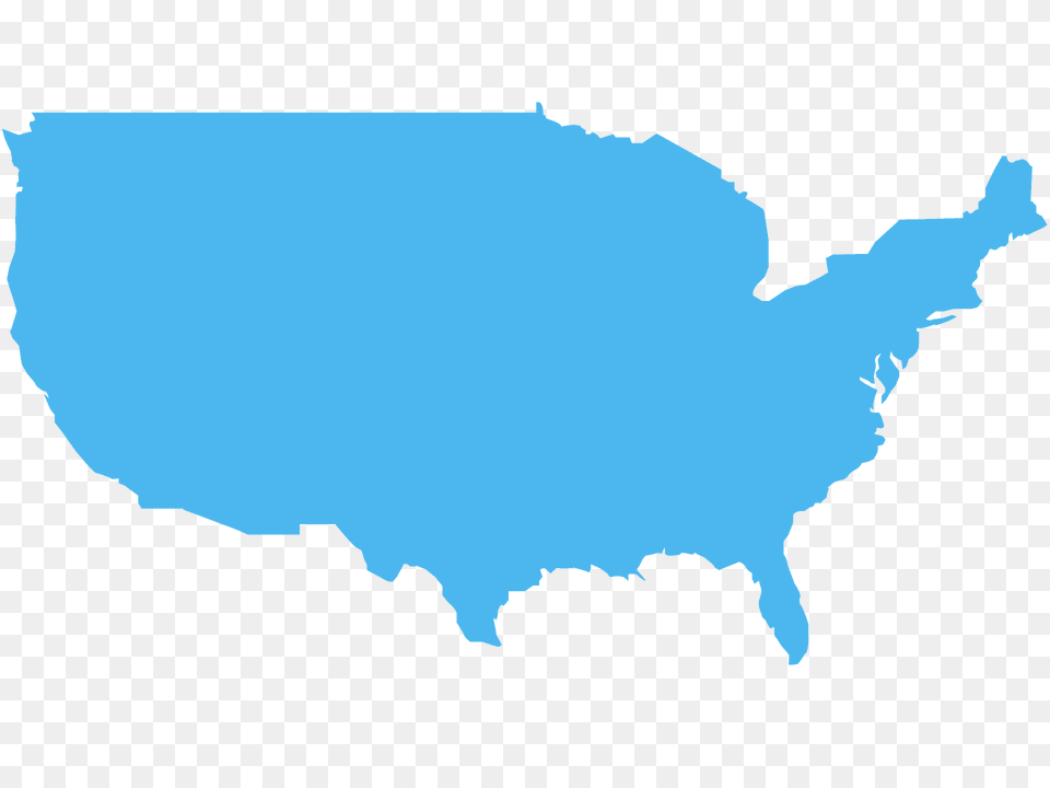 America Map Silhouette, Water, Sea, Plot, Outdoors Png