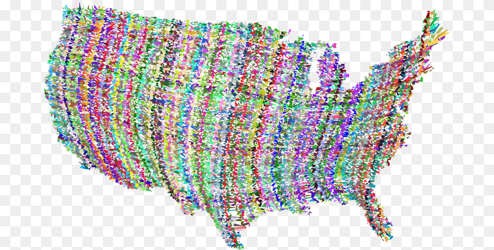 America Prismatic Abstract Map Us Senate Map 2019, Accessories, Ornament, Pattern, Art Free Png Download